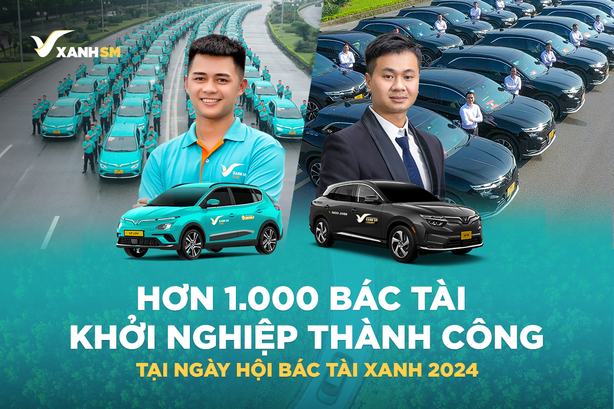 2000 bác tài khởi nghiệp taxi xanh sm thành công